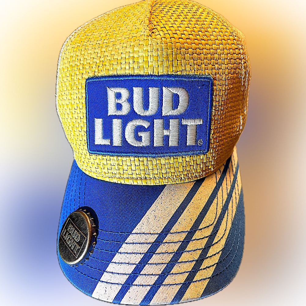 Bud Light SnapBack Men’s Hat with Bottle Opener